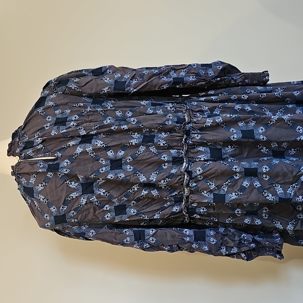 Universal Thread Navy Cottagecore Maxi Dress - image 5